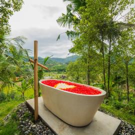 LeLangit Eco Cabin, hotell sihtkohas Sidemen