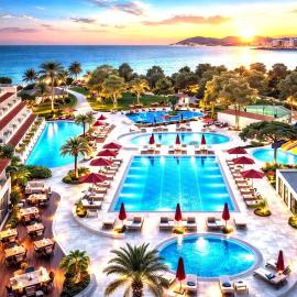 Batıhan Beach Resort & Spa, hotell i Kusadasi
