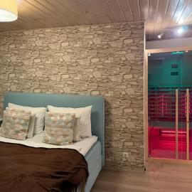 Bergromantik Ferienwohnung Charme mit einer Infrarotkabine und Bergblick