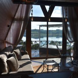 Cabanas Lago - Piratuba-SC, hotel in Piratuba