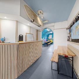 뉴키에 위치한 호텔 Breakwater Hostel