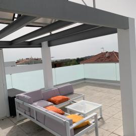 Luxury Terrace Suite with Outdoor Kitchen & Panoramic Seascape