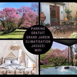 B&B Des Histoires d'Anges - Côté Jardin - Accueil Vélo, hotel din Tournus