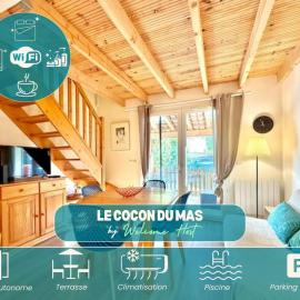 Le Cocon du Mas, 4 pers piscine à Calvisson