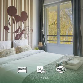 Le Saule - T2 avec Balcon & Parking - Proche Disneyland