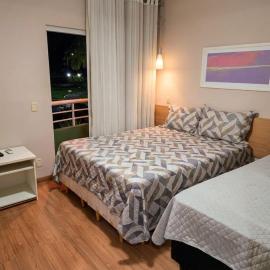 Flat Apart hotel Village C104 - ao lado do aldeia das aguas、Dorândiaのホテル