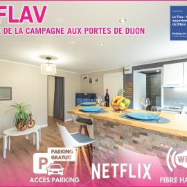 Le Flav - Charmant appartement à 10 mn de Dijon, hotel in Flavignerot