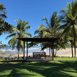 Flat Ilhéus Olivença pé na areia no Condomínio Jubiaba