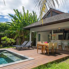 Villa Māha Iti 1 - Little Villa w Private Pool, hotel u gradu 'Papetoai'