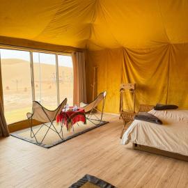 Le Pacha Luxury Desert Camp - Mhamid Sahara Activities, hotelli kohteessa Mhamid
