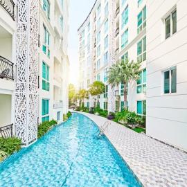 City Garden Lagoon Pool Apartments with Balcony Pattaya, hotel in Pattaya South