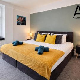 Church Stretton 2-Bed Apartment, Free WiFi & Parking By AV Hughes Properties