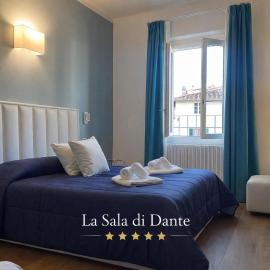 "La Sala di Dante" Wi-Fi, Smart Tv, AC, Bagno Privato