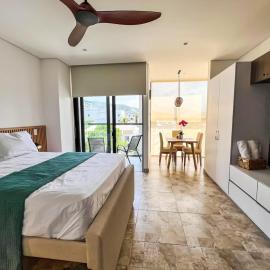 Loft Moderno Cerca del Mar con Balcón - Gaira Santa Marta