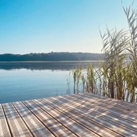 Ferienhaus am See Wutzsee mit direktem Seezugang