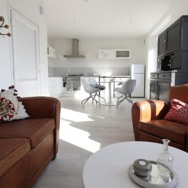 Apartment with enclosed garden, 2 bedrooms, 60 m2, everything within walking distance