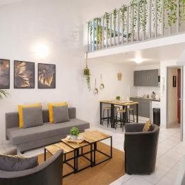 L'ESCALE : Duplex 4 pers. ASTERIX, AEROPORT ROISSY CDG, PARIS, hotel a Moussy-le-Neuf