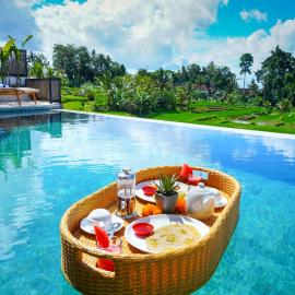 2 BR Private Villa with Open View of Rice Fields