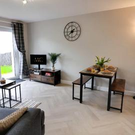 Modern 3-Bed Home in Hartlepool by MCPI Hosting, Perfect for Contractors & Families with Private Parking