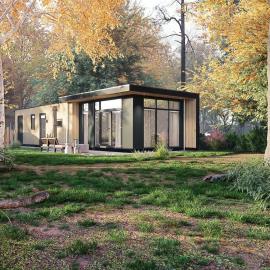 Lodge Huis ter Huynen 57 - De Eik met Hottub, hotel i Zeijen