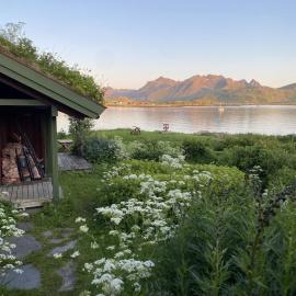 Koselig studio i Lofoten - ved Rambergstranda, hotel u gradu Ramberg