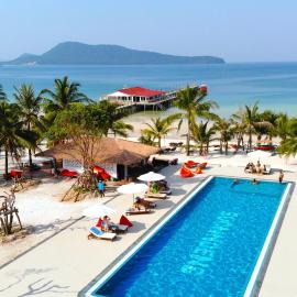 SoonNoeng Resort, hotell i Koh Rong Sanloem