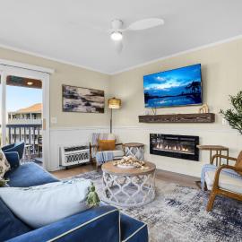 2BR 2BA A Place At The Beach I Modern 1st Row Ocean View Myrtle Beach Condo
