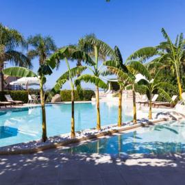Studio for couples in Capo Vaticano with pool