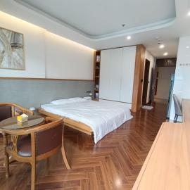 Căn hộ homestay studio Doji Diamond Crown