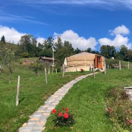 Yourte à la ferme, hotel Ramonchamp városában