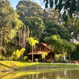 Chalé Nosso Paraiso RV Rio Cristalino e Lago, hotel in São Bento do Sul
