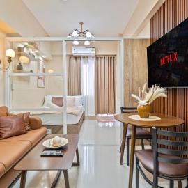 Mactan Cebu Cozy Relaxing Studio with Pool View Balcony, hotel v destinaci Pajak