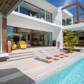 Luxury Sea View Jungle Beach Villa Walk to Beach