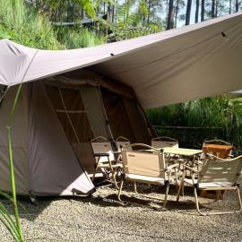 corak alam glamping, hotel di Tangkubanperahu