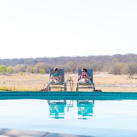 Hwange Safari Lodge, хотел в Dete