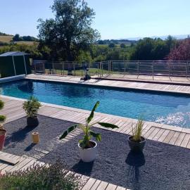 Bel-Air des Collines、Saint-Martin-dʼAoûtのホテル