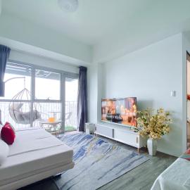 Luxurious Modern 2 Bedrooms Facing Manila Bay Sunset, Airports, Okada, Solaire, MOA with free parking