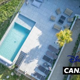 Maison 4 chambres avec jaccuzi piscine privée et sauna, hotel a Apremont