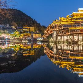 Juanzi Riverview Inn, Fenghuang Ancient City, hotel em Fenghuang