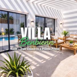 Villa Benbienn piscine iptv Billard américain wifi illimité très bon emplacement