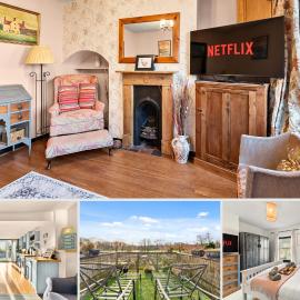 Abbey House I Characterful & Peaceful 1BR House w Garden, Rooftop Balcony, hotel a Bury Saint Edmunds