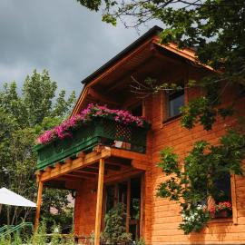 Chalet Panoramagemach Nähe Stuhleck, Semmering, Schneeberg und Rax, hotell i Neunkirchen