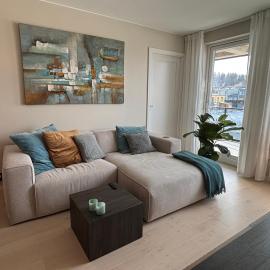 Modern Nordic Apartment with parking garage