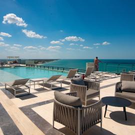 Chillout 3BR villa private beach Yucalpeten Marina
