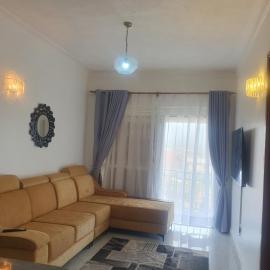 Two Bedrooms Apartment, located between kajjansi and kitende, with one bathroom, a living room, fully furnished kitchen, patio, free wifi, free parking space