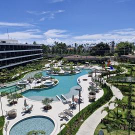 Flat Garden com Vista Piscina, Muro Alto, Porto de Galinhas - 250m da Praia, hotel in Ipojuca