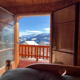 Cosy chalet, close to ski lift, beautiful views, hotel di Leysin