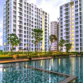 PoolView Condo Near MRT, Nice & Quiet, speedy net、バンコクのホテル