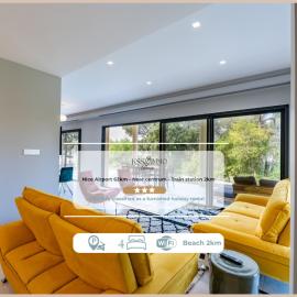 Appart Hotel 4 chambres - parking - piscine commune