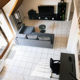 Maisonette-Wohnung Airport Messe Stuttgart - Balkon - Parkplatz - Waschmaschine